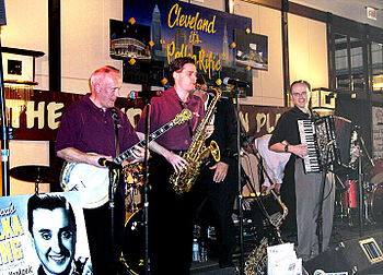 The Mike Schneider Polka Band performing at To...